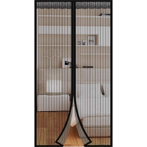Magnetic Screen Door Self-Closing No Drilling Easy to Install Insect Repellent Curtain for Patio Door Hallways Keeps Out Mosquitoes and Other Bugs (1/5)