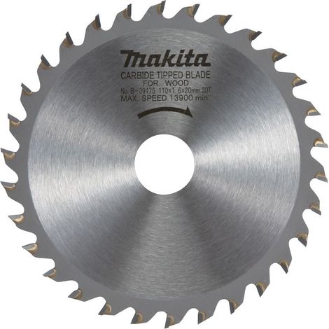 D-09628 Disque de scie circulaire, Standard T.C.T, 165 x 20 mm, 16 D