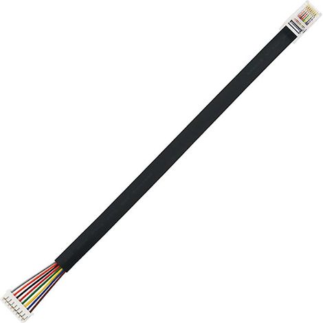 Câble RJ45 1 m 8P8C vers PH2.0 8P, connecteur modulaire femelle 8 conducteurs, entraxe 2 mm (1/5)