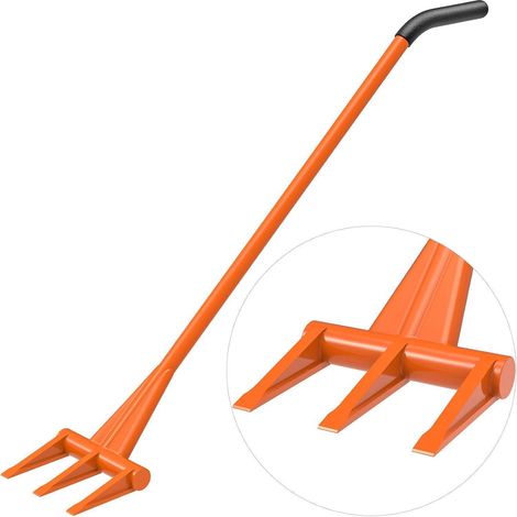 Brecheisen Kuhfuss Brechstange 142cm Stahl 142cm-gebogener Griff (1/5)