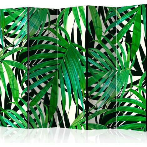 Paravento - Tropical Leaves II [Room Dividers] - 225x172 (1/4)