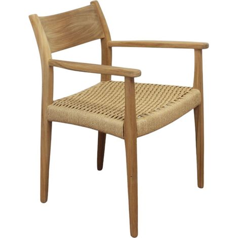 CHATHAM - poltrona impilabile in teak (1/4)