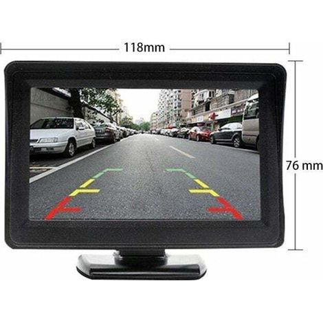 Kit de système de caméra de recul sans fil pour voiture / camion / fourgonnette / pick-up / camping-car 4.3 `` système de recul de vue arrière de moniteur (1/2)
