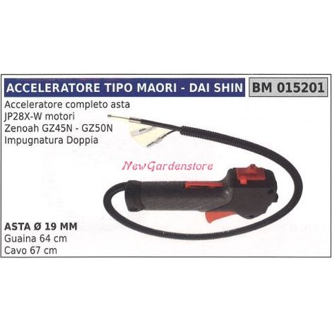 Manettino acceleratore MAORI decespugliatore JP28X-W 015201