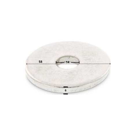 Rondelle CONSTRUCTIONS Bois 14X58X6 Inox A2 - 1 pièce (1/2)