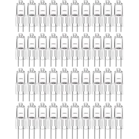 20er-Packung G4-Halogenlampen 10 W 12 V – Warmweiß (1/4)