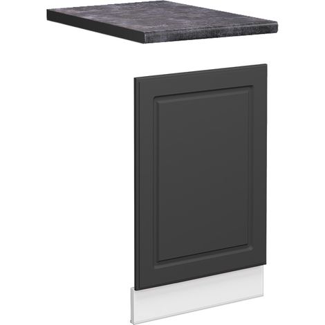 Pannello frontale Fame-Line, Antracite-oro, 45 cm , PL Antracite, Vicco