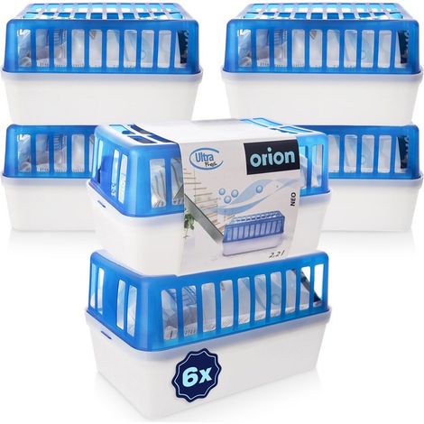 Absorbeur d'humidité avec insert XXL ultra frais 2,2 l 6 pièces. (1/5)