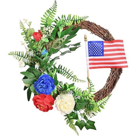 Guirlande De Porte - Guirlande De Drapeau Pour La Fête De L'Indépendance - 45 Cm - Décoration Intérieure Et Extérieure - 1 Pièce (1/5)
