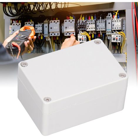 Boîte de jonction électrique 100x68x50mm, résistance à la corrosion, performance optimale pour câblage. (1/5)