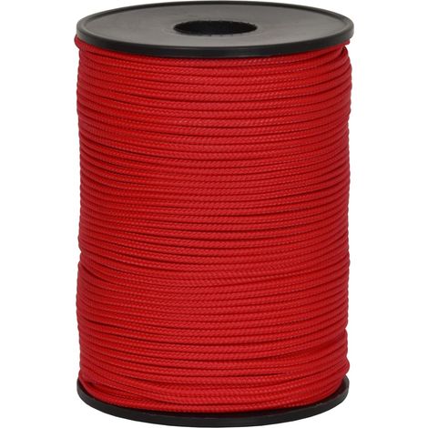 Corderie Italiane 006005896 Filo muratore, cordino edilizia rosso, 2 mm - 50 mt (1/2)