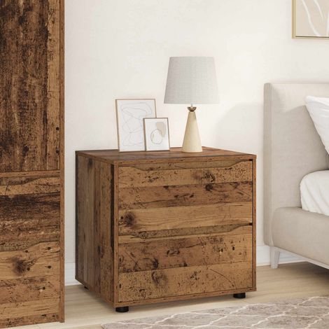 vidaXL Armoire de rangement Bois Ancien 60 x 48 x 57 cm (1/5)