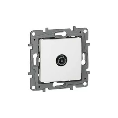 Legrand 664751 - Niloé TV socket - single male - shielded star - pure