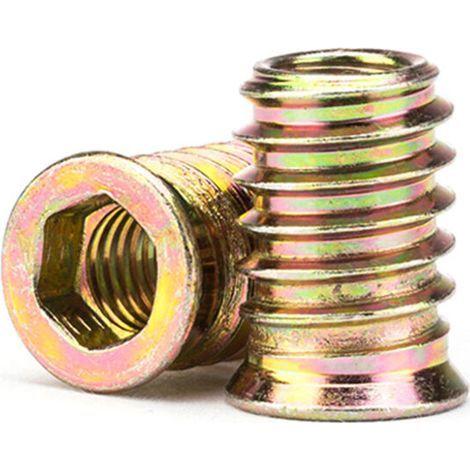 Pack de 20 pièces M10 Écrou hexagonal fileté(M1025mm) (1/5)