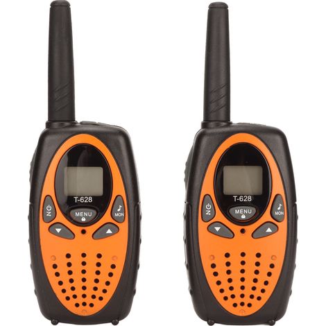 Talkie-walkie portable mains libres mini radio bidirectionnelle avec réduction de bruit pour famille enfants camping randonnée (1/5)