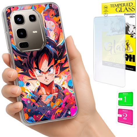 Funda para Infinix Note 50 Pro 4G con foto, cubierta trasera y cristal 9H. (1/5)