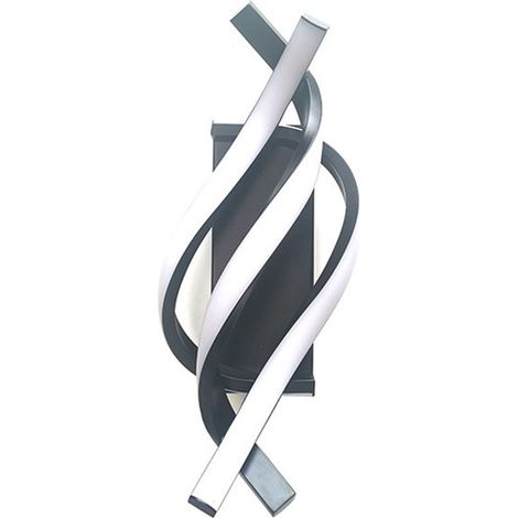 Applique murale LED intérieure design moderne incurvé 16W, éclairage décoratif pour maison (1/5)