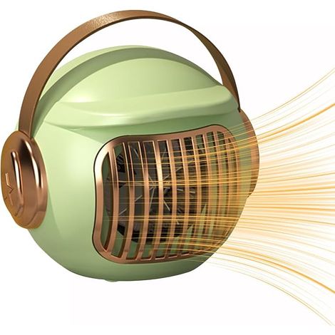 Chauffage électrique 500 W Ventilateur chauffant avec protection contre la surchauffe Idéal pour une utilisation intérieure : chambre, bureau, salle de bain, voiture, bureau, tente, camping (1/5)