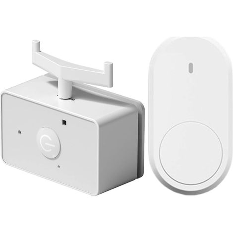 Bouton poussoir télécommandé sans fil automatique Robot intelligent à doigts pour chambre à coucher, garage, mur lumineux, maison, salon (1/5)