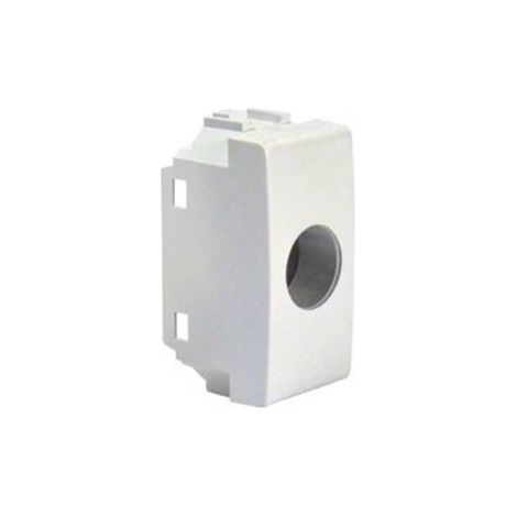 Televes – Cover per presa coassiale Light, 1 modulo, bianca - 529135