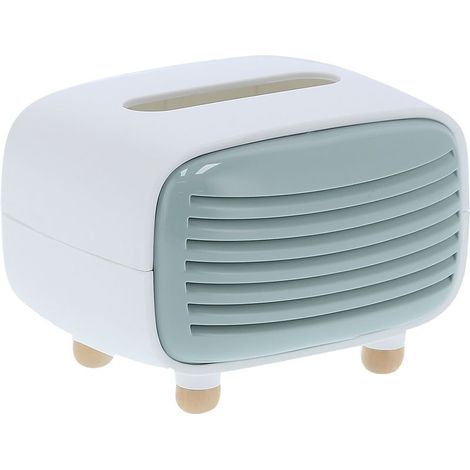 Aufbewahrungsbox aus Bambus und Holzkohle, Taschentuchbox, schlichte Dekoration für Wohnzimmer, Couchtisch oder Büro. (1/5)