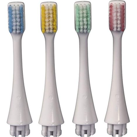 4 brossettes (Brins Souple) de rechange pour Brosse à dents-gencives Broxo OraBrush, Broxodents, livré avec le protège-carte Arkebion® dédié à la protection des données RFID (1/5)