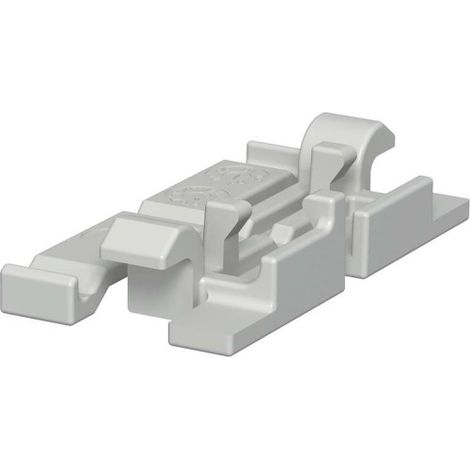 OBO Bettermann Abrazadera superior 60mm cloruro de polivinilo gris claro RAL 7035, 6022995