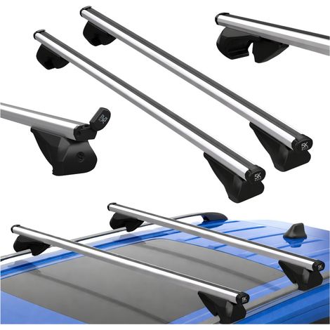 Portaequipajes de techo para rieles Volkswagen Touran I Cross Touran MPV 2007-2015 (1/5)
