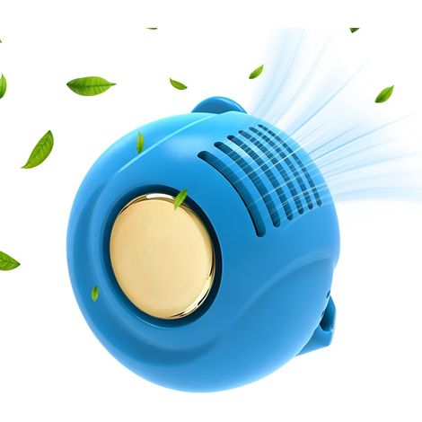 Petit Ventilateur À Clip - 3 Vitesses Ventilateur Silencieux Mini-Clip De Ventilateurs Sans Lame - 360 Degree Adjustable - Pour Chemise, Mini Fans De Tourbillon Pour Clips De Taille (1/5)