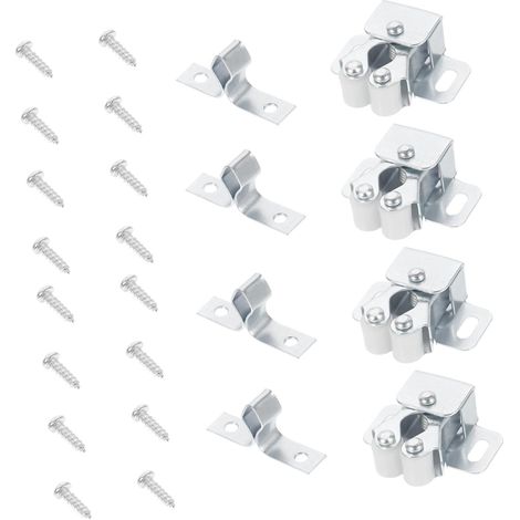 Lot de 35 loquets à bille pour porte placard, verrou double (1/5)