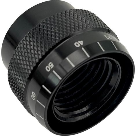 Micrometro per l'altezza delle molle delle valvole in alluminio nero, strumento di misurazione di ricambio per la maggior parte dei motori V8 (1/5)