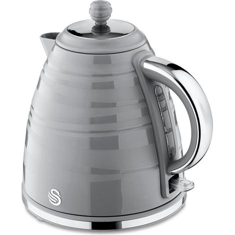 SWAN SK31050GRN - 1.7L Grey Jug Kettle (1/6)