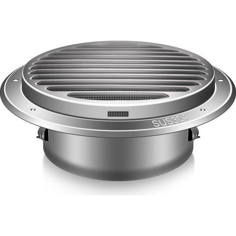 150mm Ventilation Grille, Grille D'aération en acier inoxydable 304, Ronde Grille Ventilation Hotte, Grilles de Ventilation Sphériques (1/5)