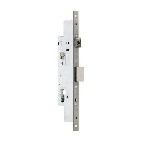 SERRATURA MONTANTE INFILARE 49225 CISA - B.Q INOX F.MM 25 F.SAGOM M1 SCR+Q8 E.MM 35- 1 pezzi