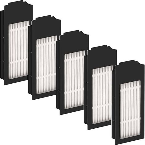 (5 Pices) N20 Plus Filtre HEPA Pour Aspirateur robot Ecovacs DEEBOT N20 Plus/ N20 Pro Plus/ X1 Omni/ X1 Pro Omni/ X1 Plus/ T10 Omni/ T10 Turbo, Kit de Filtres Pour Robot Aspirateur (1/5)