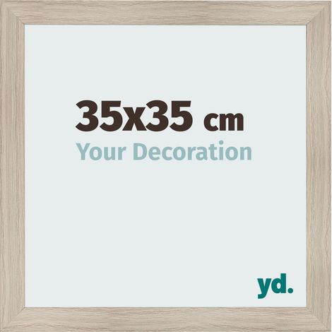 yd. - Cadre photo 35x35 - Chene Clair - MDF - Pisa (1/5)