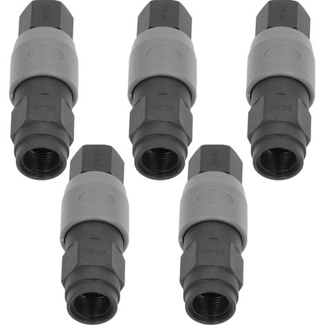 Raccord rapide pneumatique 5 pièces avec filetage interne autobloquant de type C (SF+PF-30) (1/5)