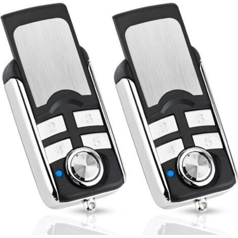 Ecleanfy-Telecommande Universelle Portail2 Pack Télécommande Émetteur Manuel Remplacement pour HORMANN HSE4-868-BS, HSE2-868-BS, HS4-868-BS, Compatible avec HORMANN BiSecur SupraMatic ProMatic Opérate
