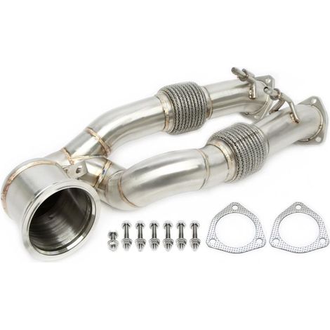 Downpipe Echappement Inox Audi TTRS typr 8J 2.5TFSI de 2009 a 2014-41150222 (1/2)