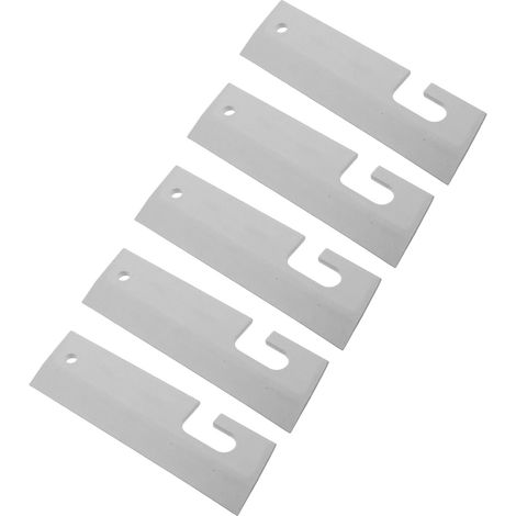 Lot de 5 Raclettes en Silicone Gris pour Vitres, et Pare-Brise, Mini Raclette de Nettoyage Multifonction avec Bords Doux, Outil Nettoyage Vitre et Pare-Brise Pratique pour Maison