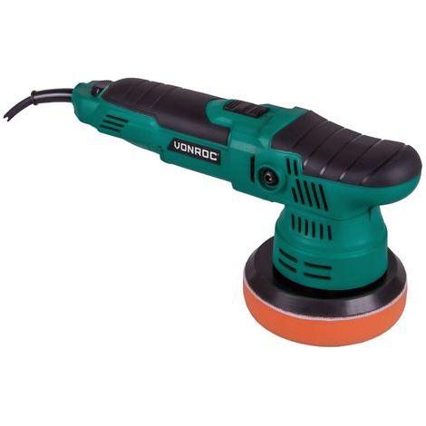 Exzenter-Poliermaschine 650W - Ø125mm - Sanftanlauf - Konstante Leistung - Inkl. Zubehör