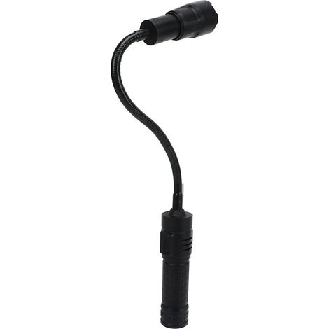 Lampe de travail LED 1000 lumens, lampe torche LED magnétique flexible, lampe torche à focale variable de type C avec éclairage latéral COB (1/5)