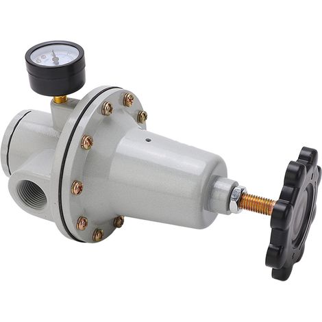 Kit de régulateur de pression pour système d'air comprimé avec manomètre, vanne de réduction de pression pneumatique (Qté : 20 G3/4) (1/5)
