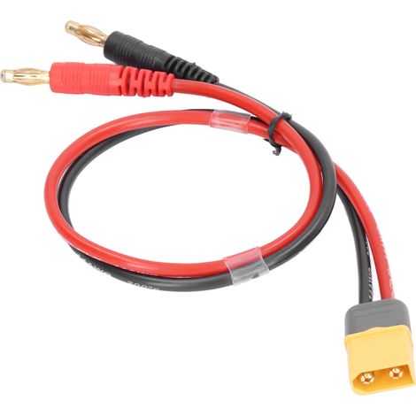XT60-auf-4,0-mm-Bananenstecker-Ladekabel, 14AWG-Stecker für RC-Autos und -Flugzeuge (1/5)