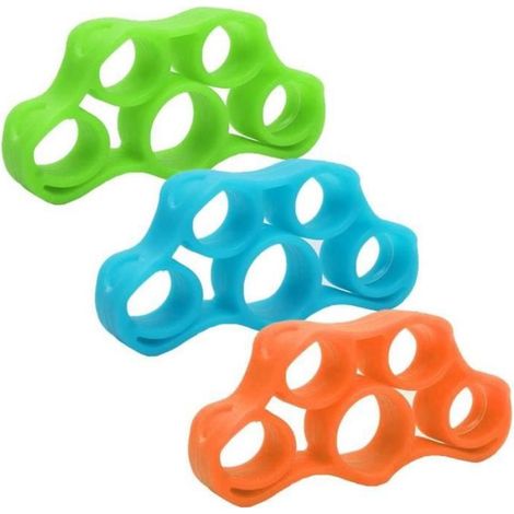 Balle De Préhension - 3 Pièces En Caoutchouc Thermoplastique - Pour Entraînement Des Doigts Et Des Mains - Escalade Musculation Rééducation - 6,6 lb (1/4)