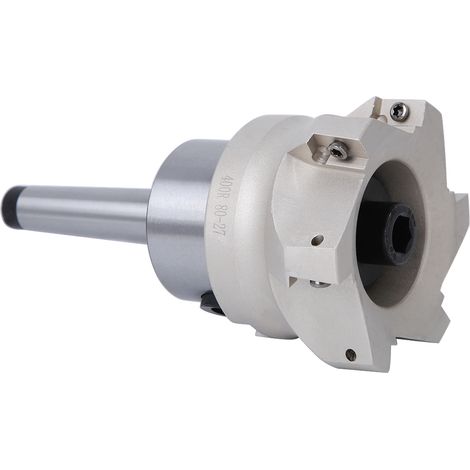 Porte-pince MT2 FMB27, fraise à 6 dents 80-27-6, plaquettes de fraisage 1604APMT (6 plaquettes de fraisage) (1/5)