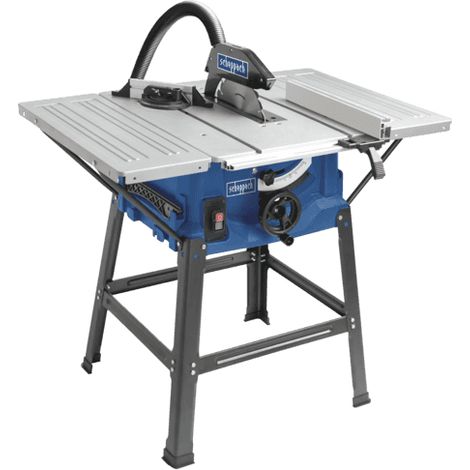 Scie circulaire sur table HS100S - Puissance 2000 W - Lame Ø 250 x 30 mm - Hauteur de coupe max 85 mm - Dimensions de la table 940 x 642 mm - SCHEPPACH - 5901310901