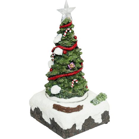 13 led multicolore albero di natale musicale villaggio luminoso  - Atmosphera créateur d'intérieur