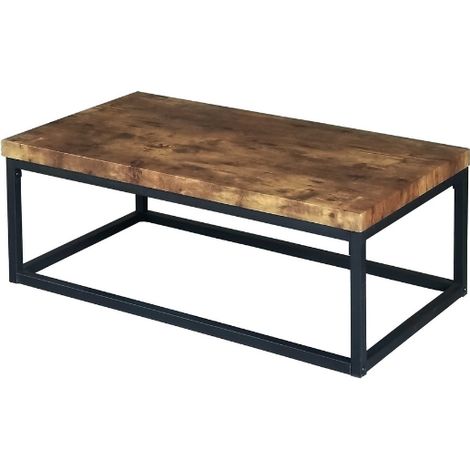 Table basse Arras 100cm - chêne sonoma/dark wood (1/5)