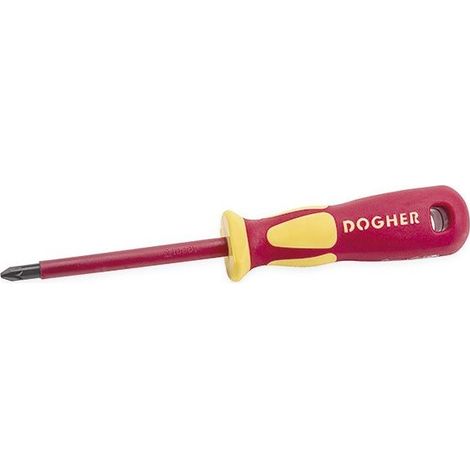 Tournevis isotherme, VDE 1000V, CrMo, PZ0x60 mm DOGGER 362-PZ0-060